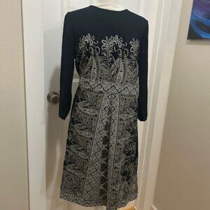 J. Jill Knee Length Patterned Dress - S